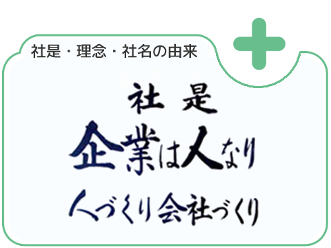 社是・理念・社名の由来