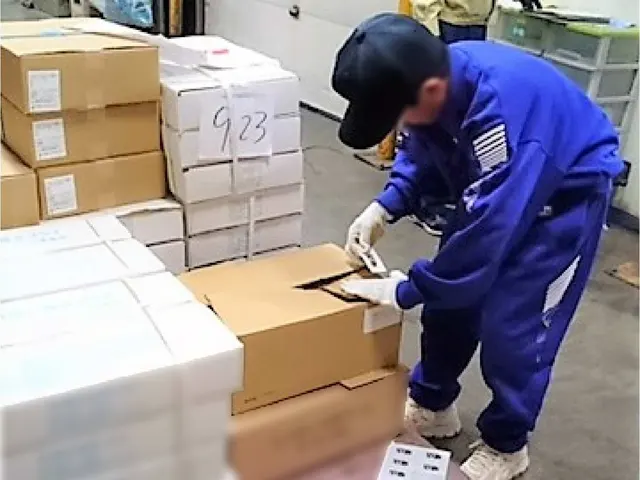 職場体験学習の写真