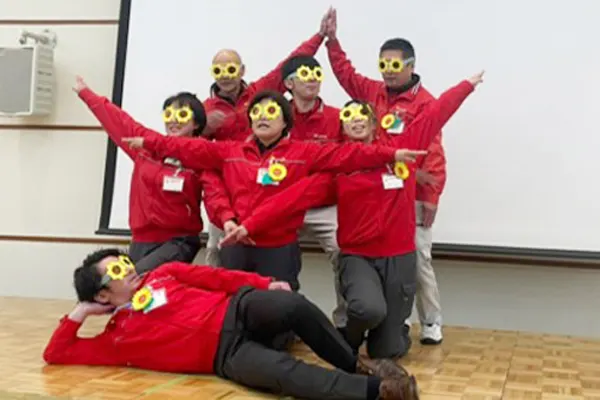 活力朝礼コンクールの写真